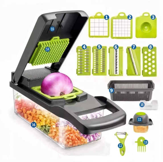 CortaChef Pro 14 en 1 – Cocina Rápido, Fácil y Sin Esfuerzo